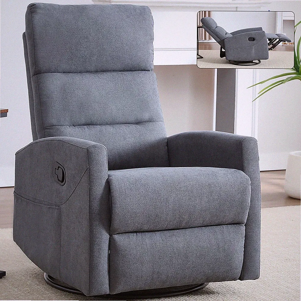 Casual Folding Rocker Recliner Chair