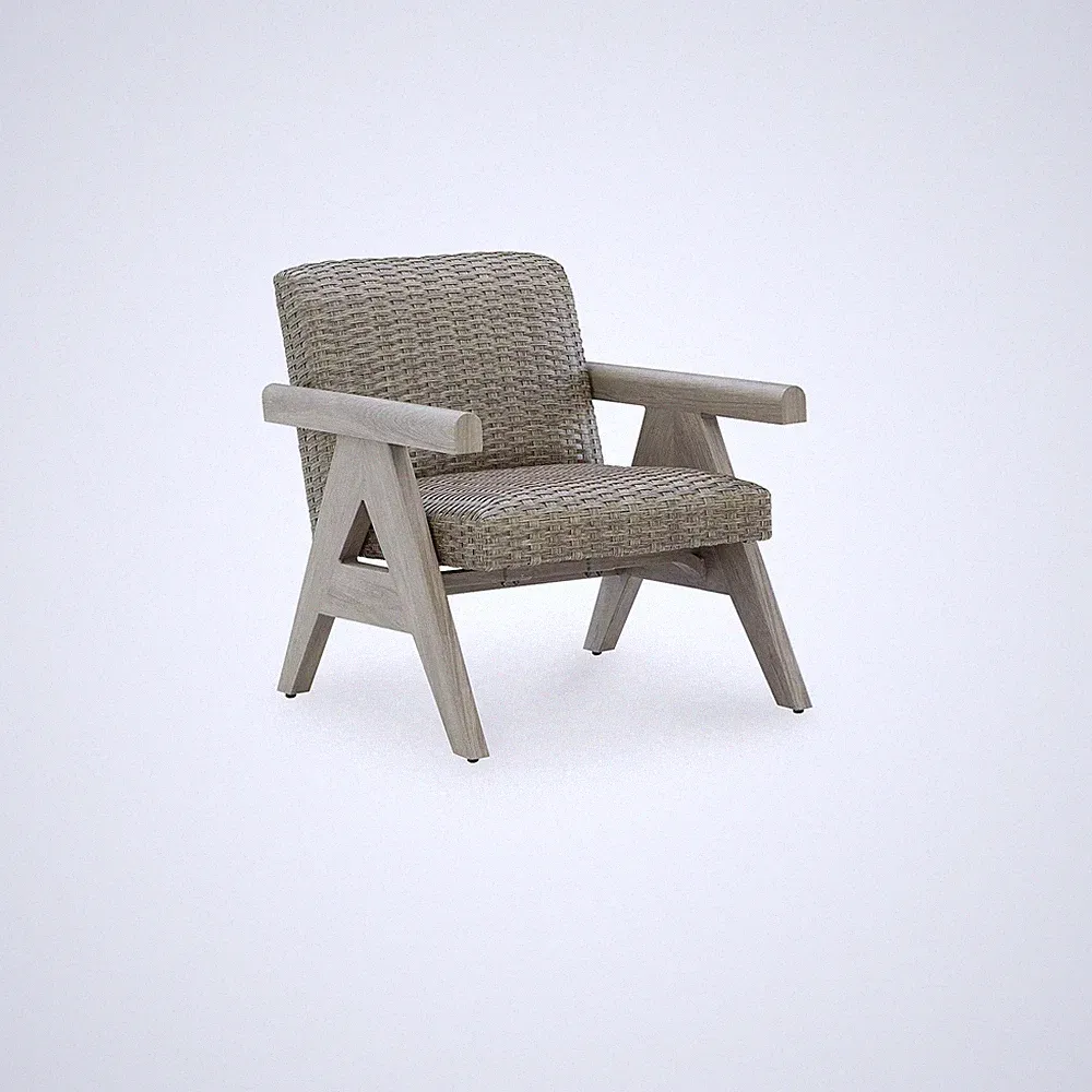 Signature Design by Ashley Haven Retreat Rocking Lounge Chair with Rust